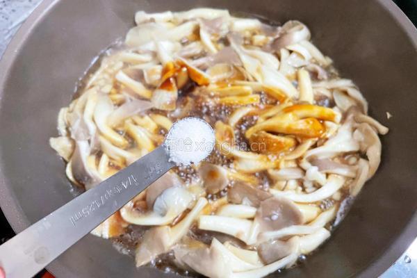 清炒平菇的做法图解9