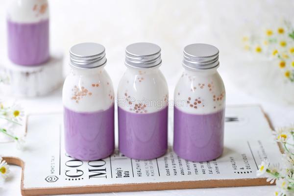 紫薯奶冻西米露的做法图解15