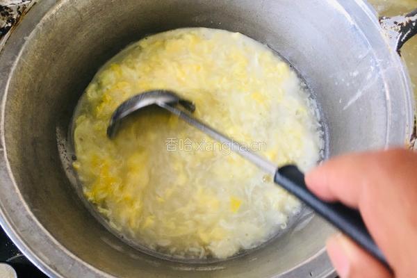 鸡蛋醪糟的做法图解6