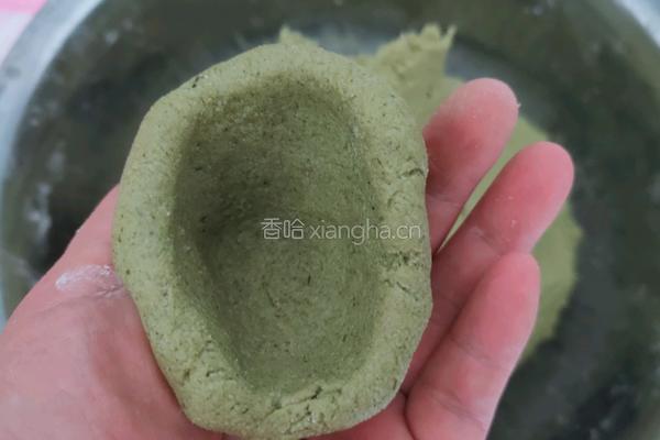 黄豆馅麦芽塌饼的做法图解6