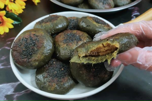 黄豆馅麦芽塌饼的做法图解16