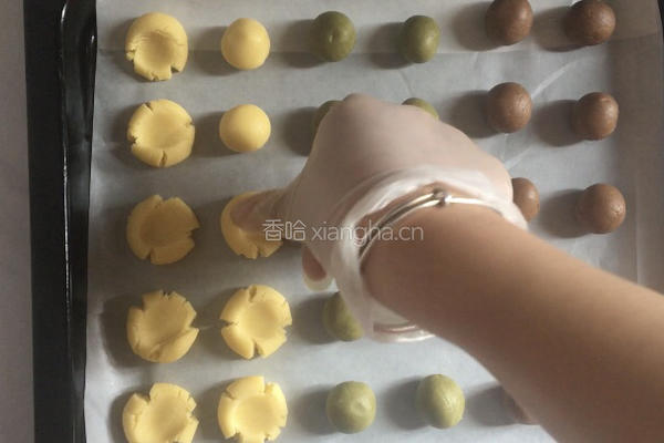三色玛格丽特饼干的做法图解16