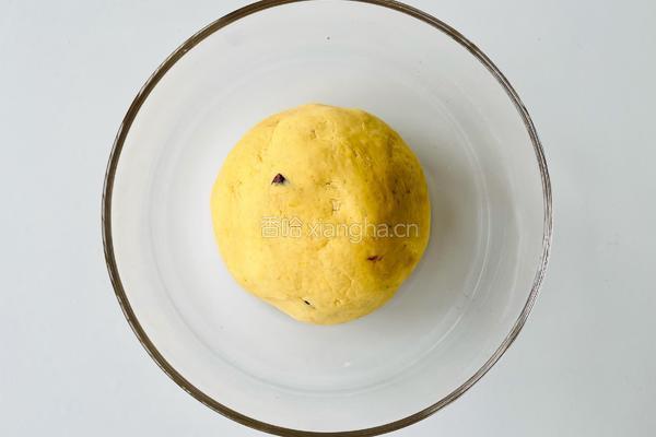 【减脂推荐】一口流心芝士南瓜燕麦饼的做法图解3