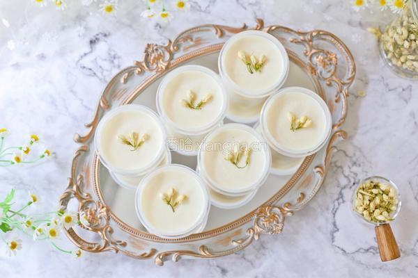 茉莉花奶冻的做法图解14