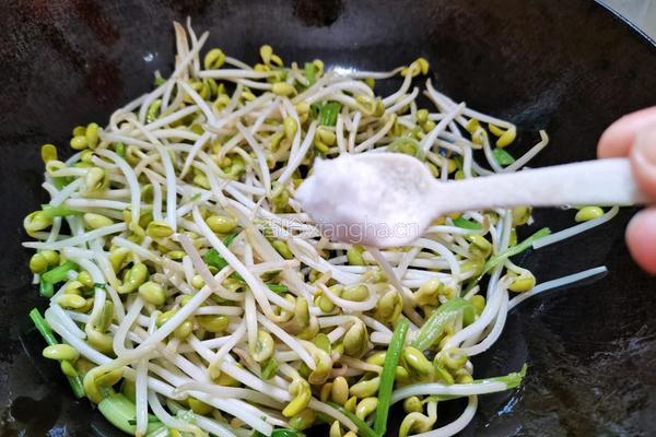 清炒黄豆芽的做法图解11