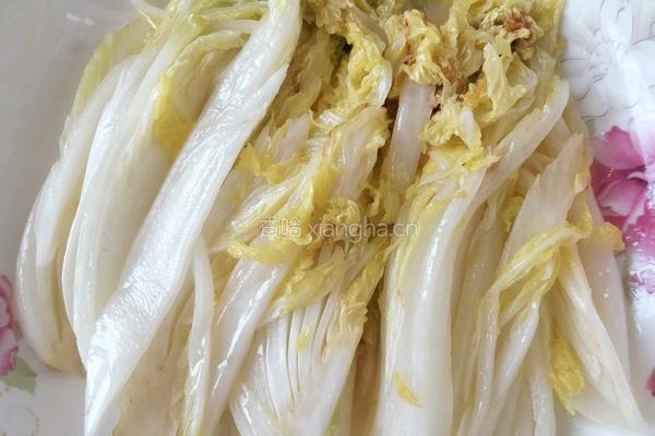 酸辣娃娃菜的做法图解5