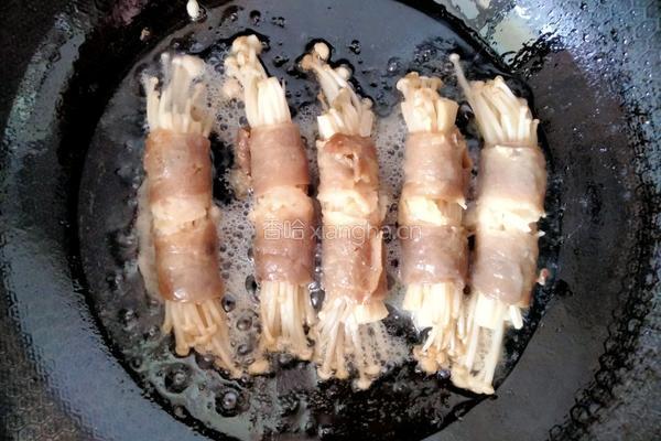 肥牛金针菇卷的做法图解7