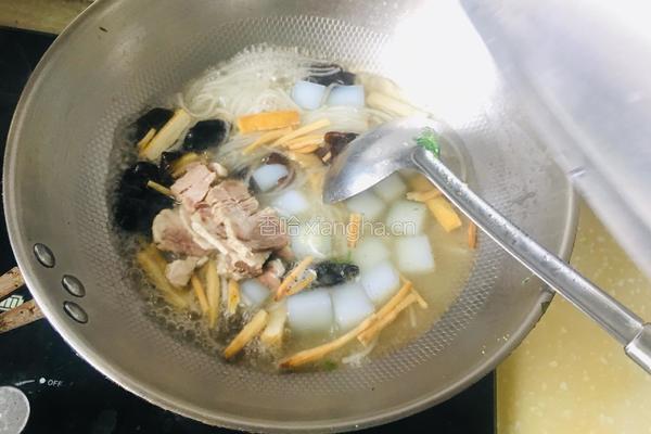 牛肉烩凉粉的做法图解7