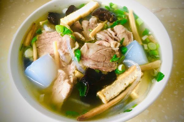 牛肉烩凉粉的做法图解9