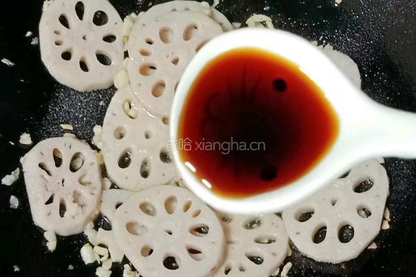 莲藕腐竹炒肉片的做法图解16