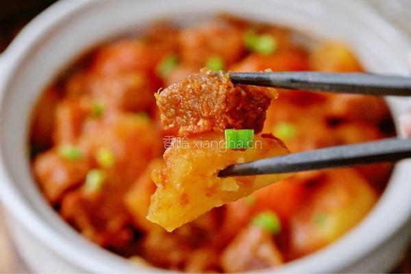 番茄牛腩炖土豆的做法图解21