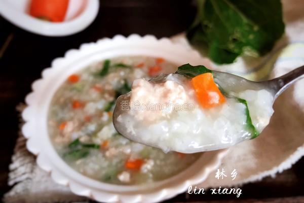蔬菜瘦肉粥的做法图解15