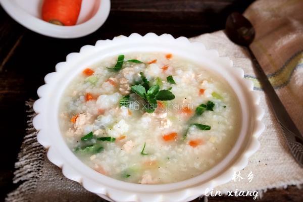 蔬菜瘦肉粥的做法图解16