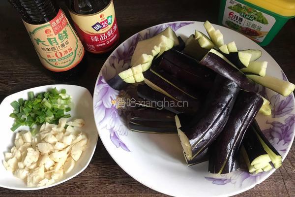 酱香茄子的做法图解2