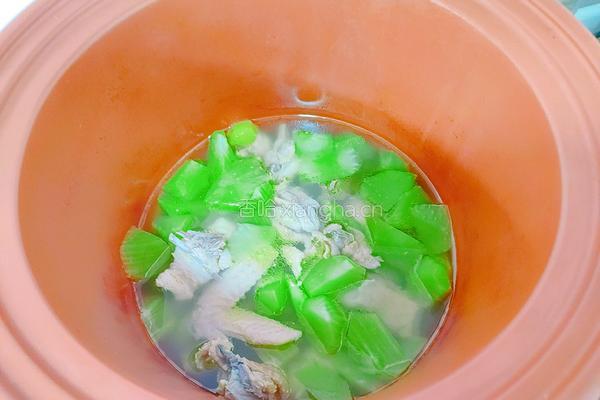 莴笋鸡汤的做法图解13