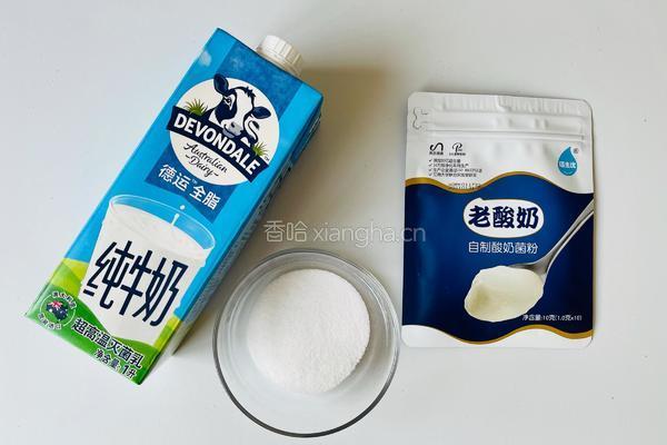 低糖无添加的电饭煲老酸奶的做法图解1
