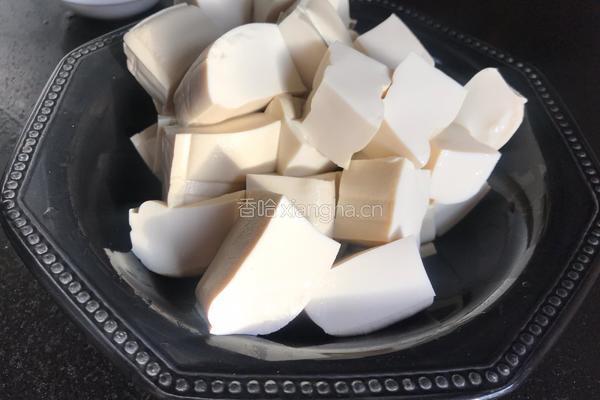 韭菜烧豆腐的做法图解2