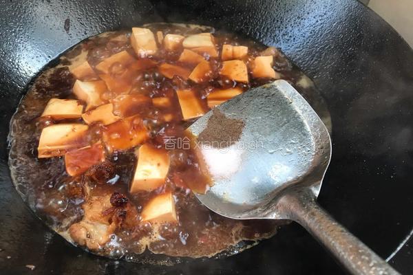 韭菜烧豆腐的做法图解9