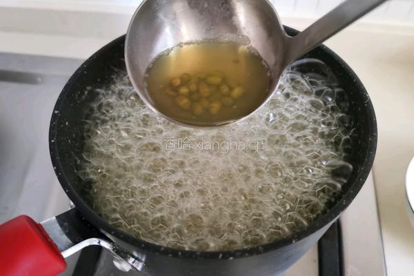 养生美味绿豆沙的做法图解4
