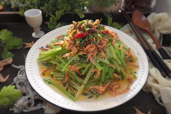 虾皮拌芹菜的做法图解14