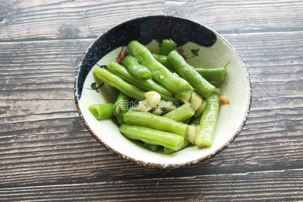 蒜泥炒豆角的做法图解8