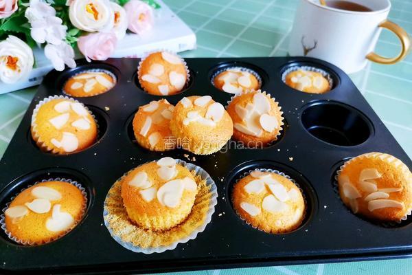 芒果米粉小蛋糕的做法图解15