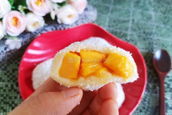 芒果糯米滋的做法图解12