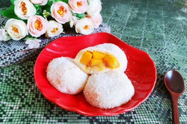 芒果糯米滋的做法图解14