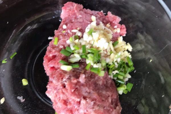 黄瓜酿肉的做法图解3