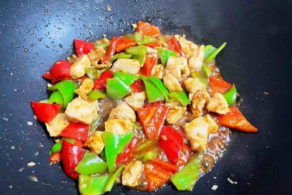 鸡胸肉炒辣椒的做法图解9
