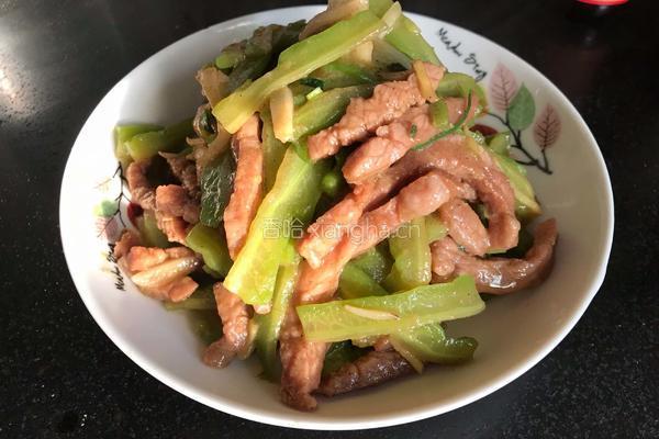 苦瓜炒牛肉的做法图解11