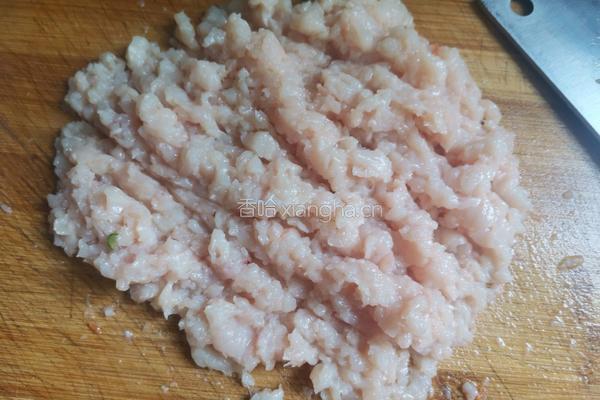 时蔬鸡肉饼（低卡减脂）的做法图解3