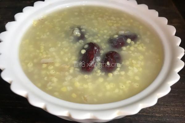 红枣燕麦小米粥的做法图解11