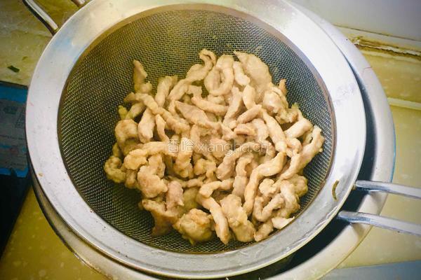 过油肉拌面的做法图解4
