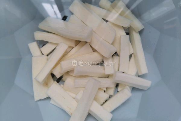 香酥山药薯条的做法图解3