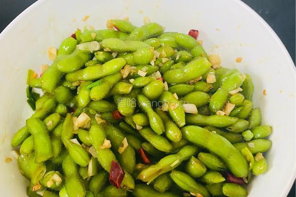 凉拌毛豆的做法图解7