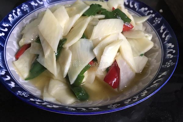 清炒茭白的做法图解11
