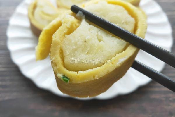 土豆泥鸡蛋卷的做法图解13