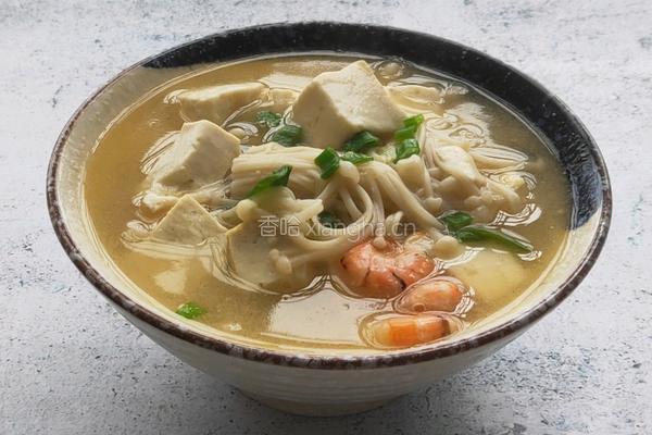 金针菇豆腐汤的做法图解7