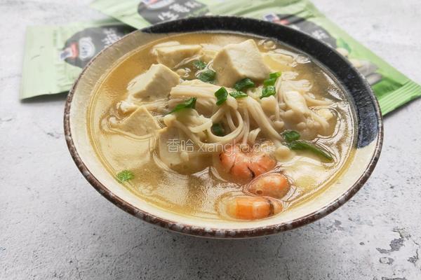 金针菇豆腐汤的做法图解10