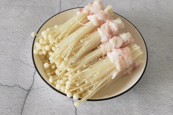 肥牛金针菇的做法图解1