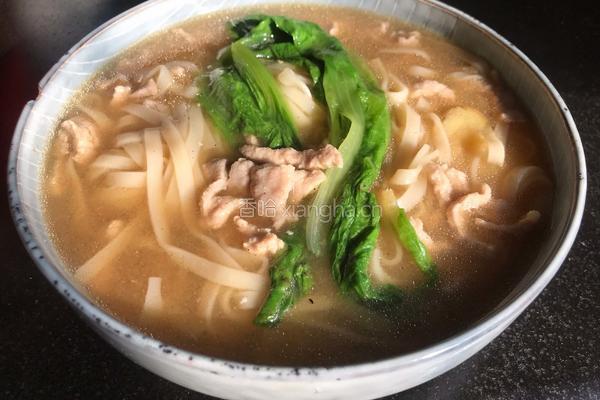 青菜肉丝面的做法图解14