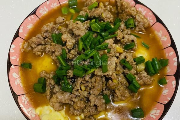 肉沫蒸蛋的做法图解5