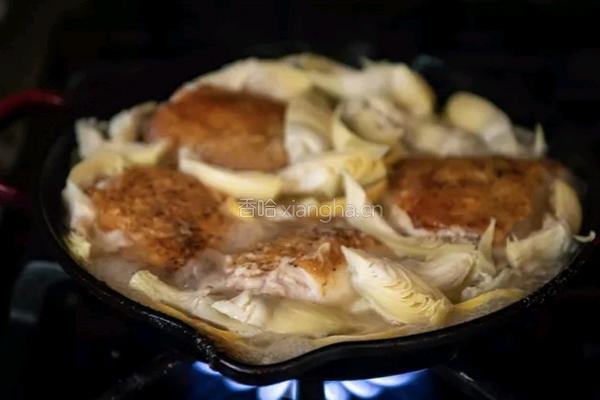 柠檬白菜鸡肉菜的做法图解4