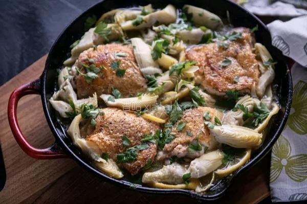 柠檬白菜鸡肉菜的做法图解5