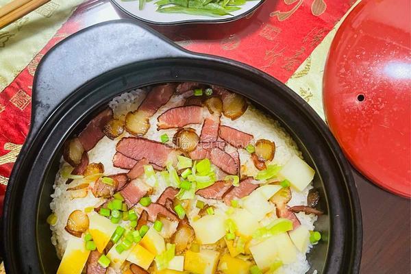 砂锅煲仔饭的做法图解4