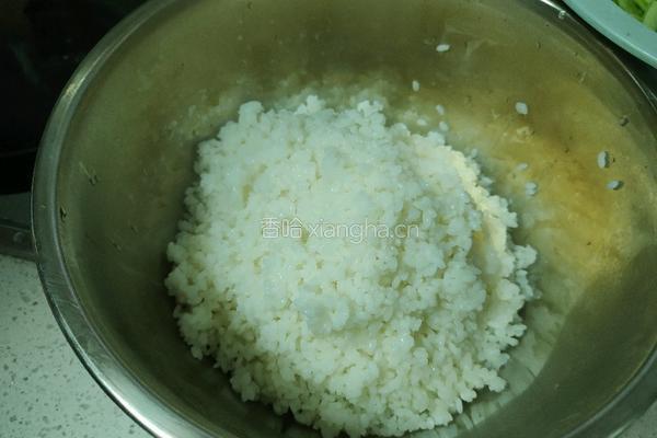 豆角焖饭的做法图解4