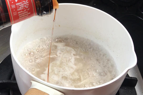 小白菜瘦肉面条的做法图解9