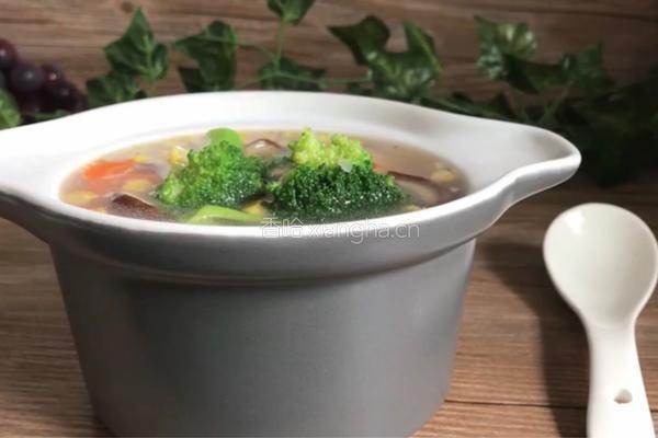 高汤西兰花的做法图解10