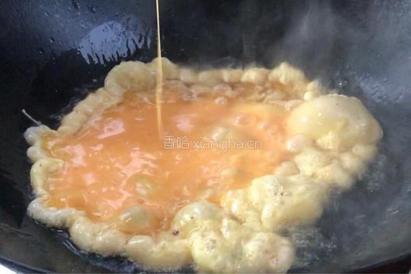 韭菜蚕豆炒鸡蛋的做法图解9